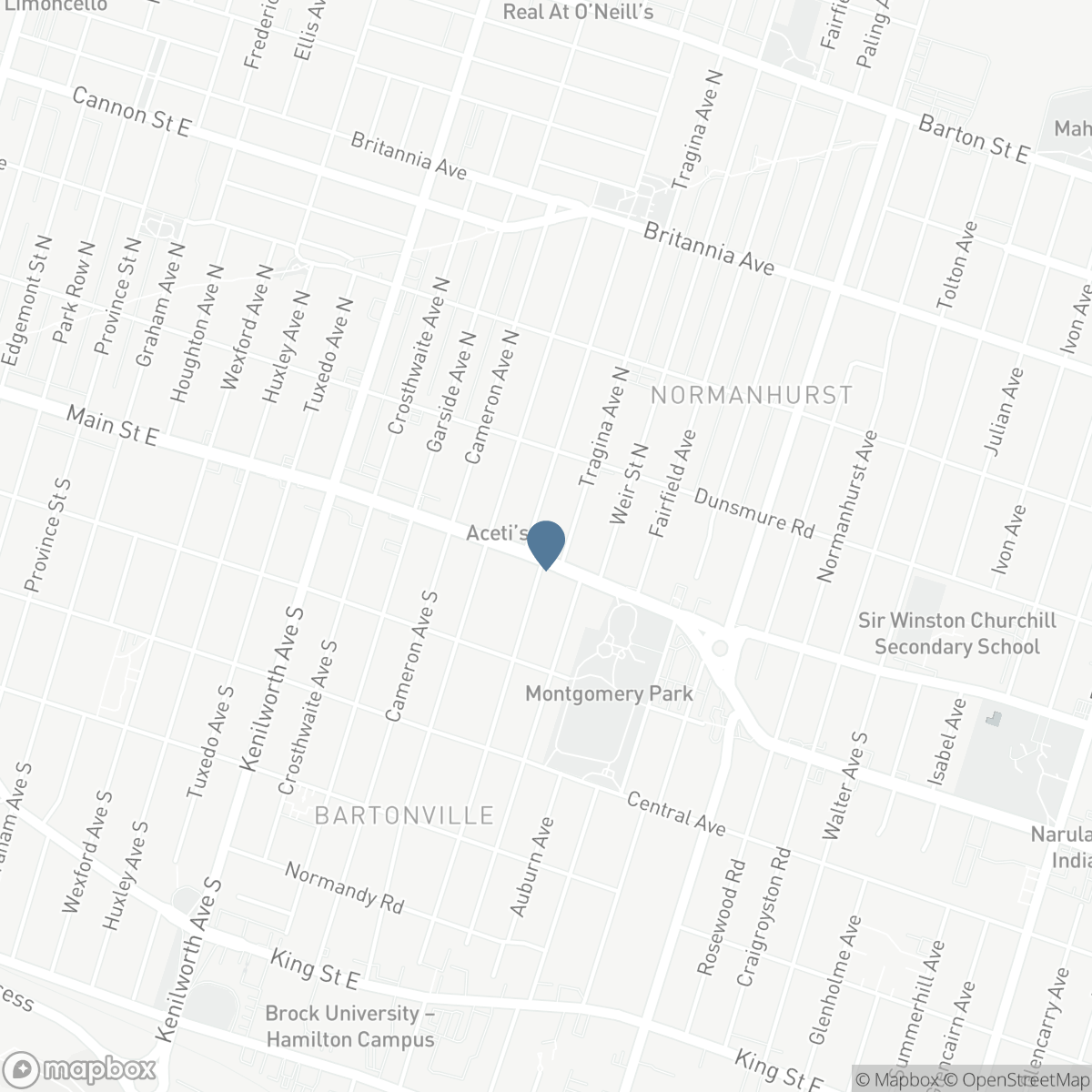 1509 MAIN STREET E, Hamilton, Ontario L8K 1E2